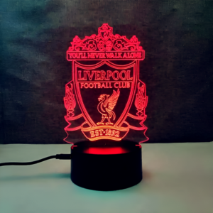 Liverpool F.C.  Acrylic Multicolor Night Lamp
