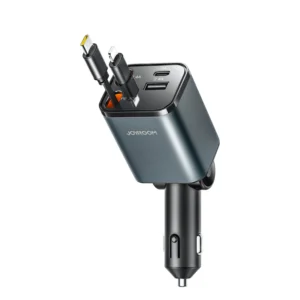 Joyroom JR-CCL05 30W 4-in-1 Retractable Cable Car Charger