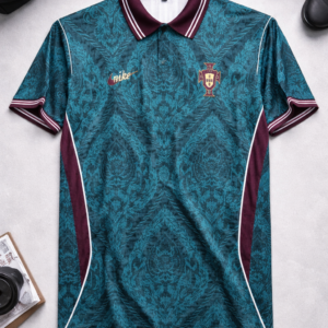Portugal Retro-Inspired Football Jersey-Nike Fabrics