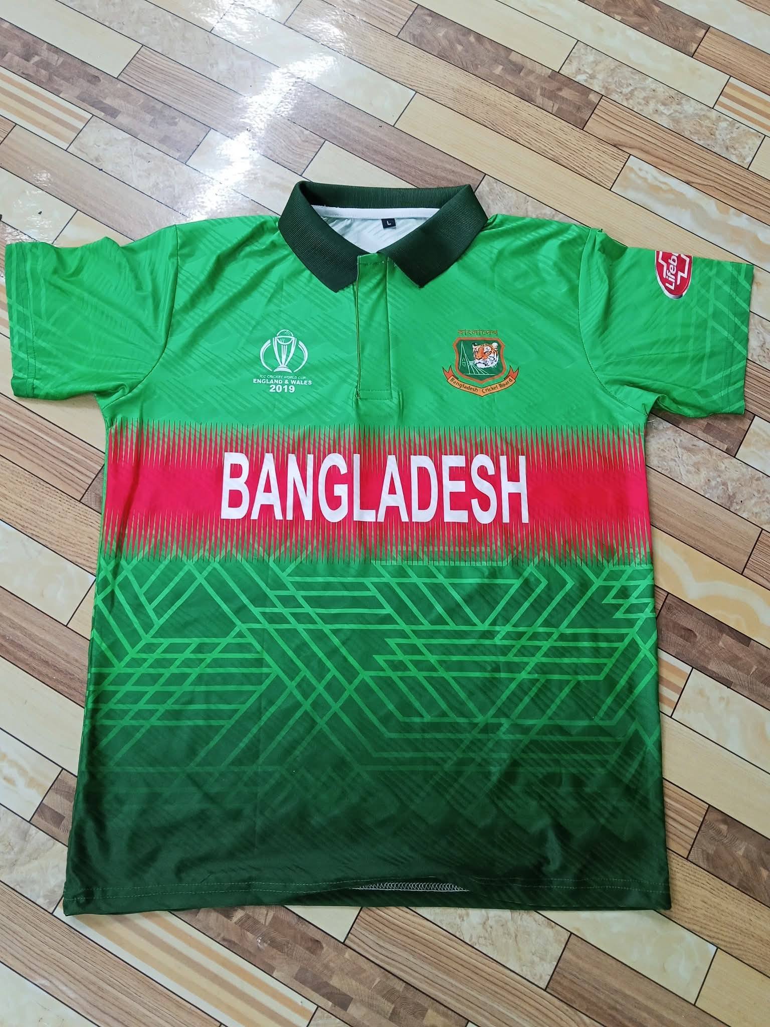 Bangladesh National Cricket Team Home Jersey from the ICC Cricket World Cup 2019