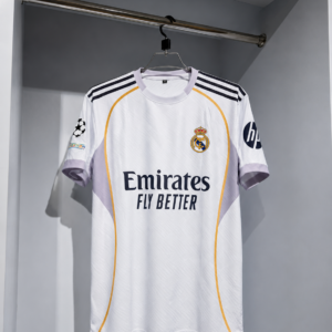 Real Madrid 2025/2026 season home jersey ( Sublimation Print)