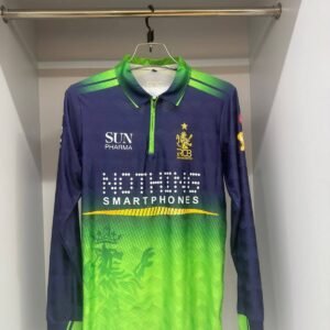 Royal Challengers Bangalore green jersey for the 2026 IPL ( Sublimation Print)
