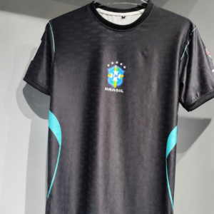 Premium Brazil-inspired sports jersey